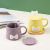 Creative Fresh Bow Mug Ins Household Large Capacity Cute Ceramic Water Cup Nordic Girl Heart Cup