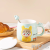 Creative Mug Nordic Ceramic Couple Cups Milk Cup Coffee Cup Household Good-looking Cup with Spoon Lid Girl