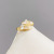 2021 Spring and Summer New Shell Ring Personality Snake Bone Open Ring Special-Interest Design Index Finger Ring Internet Celebrity Fashion Ring