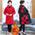 New Middle-Aged and Elderly Women's Clothing Autumn and Winter Clothing Fleece Warm Shirt Mother's Large Size Velvet Coat Lapel Shirt for Women
