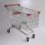European-Style Supermarket Trolley Trolley Herringbone Wire Shopping Cart Metal Trolley Supermarket Trolley