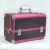Large Professional CosmeticCase Embroidery Toolbox Nail Portable Multi-Layer Makeup Fixing Box Double Lock Aluminum Case