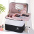 INS New Color Matching Large Capacity Cosmetic Bag Women's Portable and Simple Cosmetics Multi-Layer Storage Box Online Celebrity Suitcase Portable