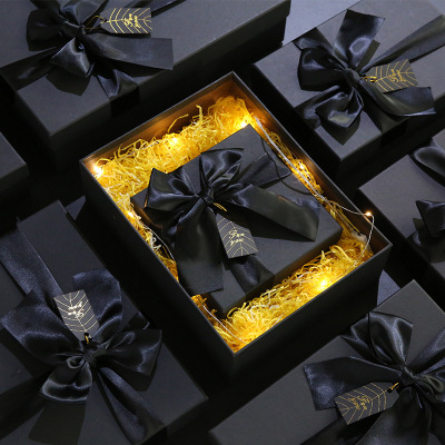 Gift Box Gift Box Creative Birthday Gift Box Small Fresh Exquisite Korean Simple Rectangular Large Object Box