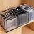 Mesh Jeans Storage Box Jeans Mesh Breathable and Washable Drawer Storage Box Folding Partition Finishing Box