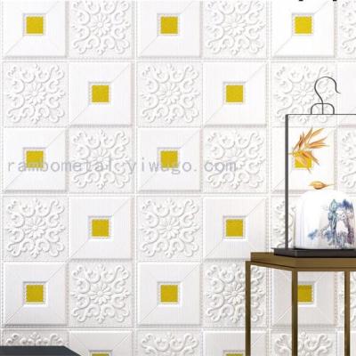 Form wall covering celling sticker3D Self-adhesive  Waterproof and anti-collision, used in bedroom, living room,  office