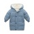 Tong Luoke New Children's Cotton Wadded Jacket Children Thickened Hooded down Jacket Boys and Girls Middle Large Coat Winter Clothes