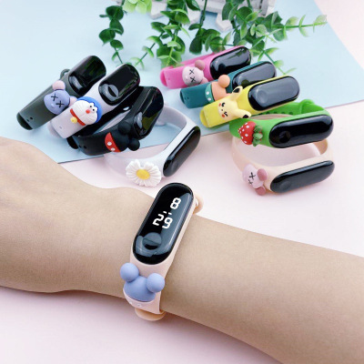 Foreign Trade Popular Style M 3 Doll Watch Student Sports Outdoor Children Cartoon Electronic Watch Electronics Factory in Stock Wholesale