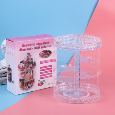 Transparent Detachable Rotating Storage Box