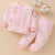 Winter New Boneless Thick Quilted Baby Newborn Clothes 0-3 Months Pure Cotton for Baby Gown Contract Suit