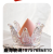 Crown Storage Box Glass Crafts Cosmetic Egg Stand Small Crown Candlestick Glass Cup Internet Hot