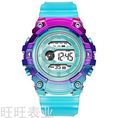New Watch Women's Fashion Men's and Women's Student Mori Style Electronic Sport Watch Waterproof Luminous Couple Watch