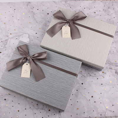 Rectangular Birthday Gift Packing Box Korean Style Clothes Gift Box Gift Box TikTok Exquisite Gift Box Empty Box