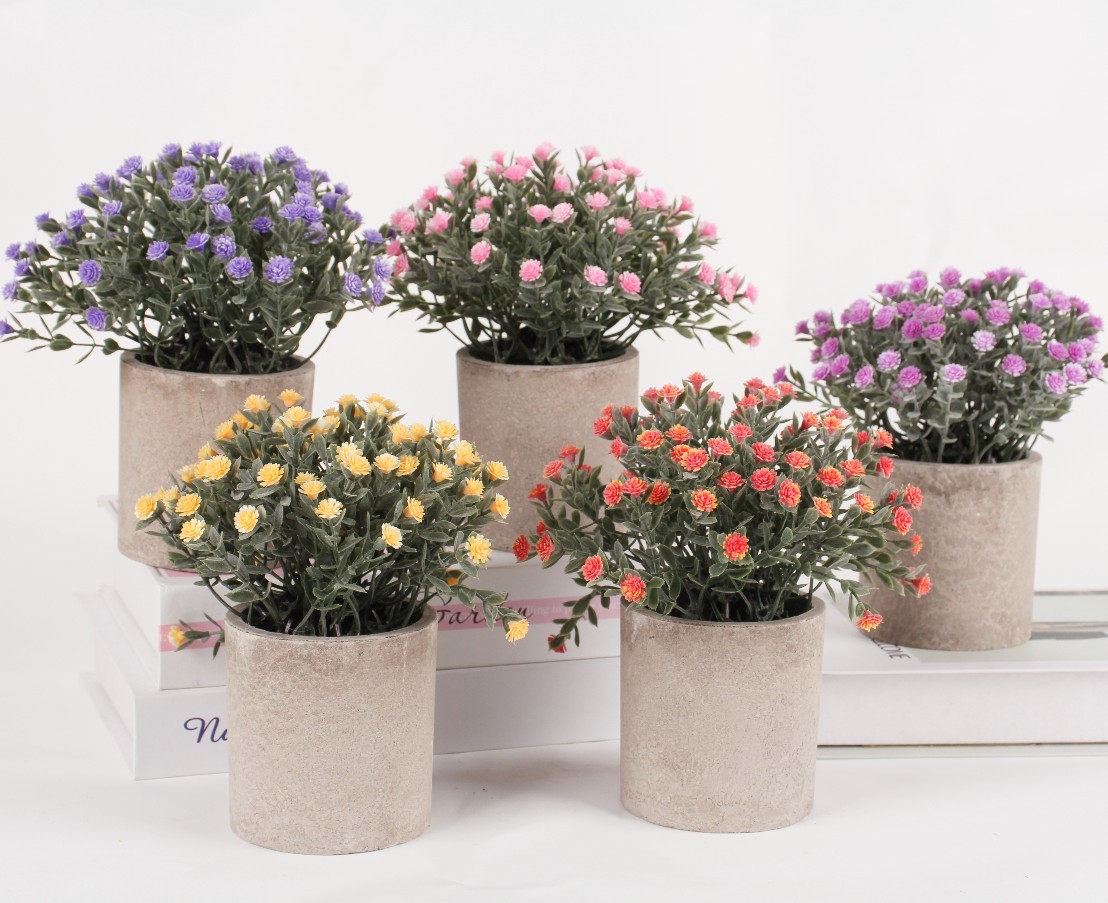 亚马逊仿真盆栽北欧风家居桌面摆设绿植迷你仿真植物盆景