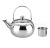 Factory Direct Supply Stainless Steel 14-20cm Delicate Pot/Teapot/with Tea Infuser/Gold-Plated Spherical Pot Kettle