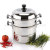 Stainless Steel Steamer, Single Layer, Two Layers, Double Layer, Energy-Saving Induction Cooker, Available Pot Batch