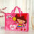 Factory Direct Supply Cartoon Printing Portable Non-Woven Supermarket Shopping Handbag Travel Items Buggy Bag