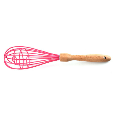 Factory Wholesale Wooden Handle Egg Beater Household Cream Butter Kneading Mixer Manual Multifunctional Egg Beater