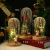 Christmas Hanging Frost Glass Cover Led Small Night Lamp Glass Cover Girls' Gifts Decoration Crafts