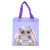 Foldable Portable Travel Non-Woven Handbag Cartoon Owl Creative Gravure Children Gift Storage Bag