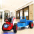 Children's Walking Tractor Oriental Red New-Style Electric Vehicles Toy Car Baby's Stroller Luminous Band Music