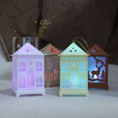 Christmas Decorations Luminous House Snow House Decorative Crafts Ornaments