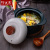 Ceramic Pot King Dark Blue Japanese-Style Ceramic Pot Stewed Soup and Gas Stove Special Soup Pot Casserole/Stewpot