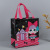 Cute Cartoon Doll Gravure Decorative Non-Woven Handbag Children's Toy Snacks Carrying Case Spot