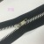 Zipper Invisible Zipper 5# White Gold Plated Open Tail Metal Invisible Zipper Zipper