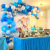 Amazon Balloon Garland Arch Blue White Silver Balloon Center Decorations for Birthday Party Background Decoration