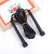 New Pen Holder Black Rubber Skipping Rope Wholesale Exquisite Fashion Teenagers Outdoor Fitness Sports Skipping Rope