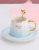 Light Luxury Coffee Set Set European Light Luxury Ceramic White Gold Painting Exquisite Spoon Plate British Afternoon Tea Cup