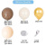 INS Popular Skin Color Retro Skin Color Coffee Color Balloon Chain Set Birthday Party Decoration Adult Ceremony Decoration Photo