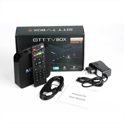 Industrial M Factory XQ Pro 4K Foreign Trade TV Box Network TV-Set Box Smart TV Box Network Set-Top Box
