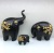 Modern Minimalist Plum Blossom Three Elephants Resin Decorations Home Decoration Gift Living Room Entrance and Wine Cabinet Study Decorations