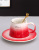 Simple European Coffee Set Ins Internet Celebrity Coffee Cup Set Couple's Cups Girl Coffee Cup Customization Cup