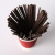 Factory Direct Hot Drink Coffee Straw Stirring Rod Double Hole Straw Disposable Plastic Hot Coffee Stirring Rod