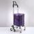 Double Handle Shopping Cart Household Shopping Cart Luggage Trolley