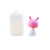 Baby Silicone Rattle Teether Baby Small Mushroom Bell Teether Happy Bite Children's Toys Molar Rod Wholesale