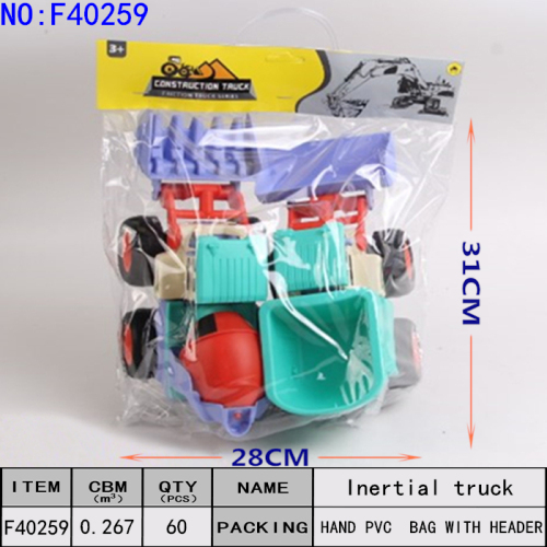 car inertial vehicle engineering vehicle children simulation transport vehicle boy toy cross-border stall supply wholesale f40259