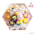 Qiaoshuo Ping Pong Chrysanthemum Cute Smiling Face Animal Doll Cartoon Bouquet Birthday and Holiday Graduation Send Friends Teacher