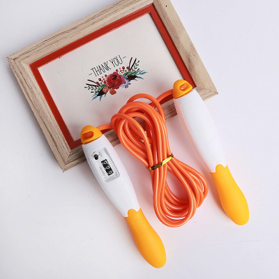 New Automatic Counting Rubber Skipping Rope Wholesale Creative Outdoor Bodybuilding Sports Fitness Skipping Rope in Stock