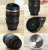 Camera Non-Pouring Cup with Lid Stainless Steel Liner Coffee Cup Lens Anti-Collision Personalized Cup