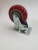 Wheel Caster Pulley Medium Wheel Purplish Red Double Shaft Wheel Iron Wheel
