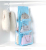 Bag Storage Hanging Bag Dormitory Wardrobe Hanging Cloth Storage Bag Wall-Mounted Double-Sided Thicken Non-Woven Fabric Buggy Bag