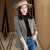 2021 Autumn and Winter New Small Suit Korean Casual Internet Popular Plaid Jacket Long-Sleeved Wool Temperament Women's Small Suit