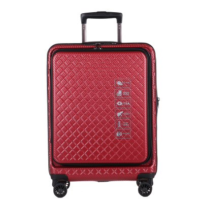 Front Open Cover Silent Wheel Fashion Luggage Suitcase Factory Direct Sales