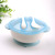 Baby Sucker Bowl Children's Tableware Set Complementary Food Silicone Eating Water Injection Thermal Insulation Bowl Spoon Feeding Baby Training Plate