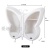 WallMounted PunchFree Dustproof BathroomWall Mountable Shelf Douyin Online Influencer Hot Creative Cosmetics Storage Box
