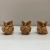 Resin Crafts European Simple Cover Three Owl Decoration Modern Home Decoration Technology Gift Decoration